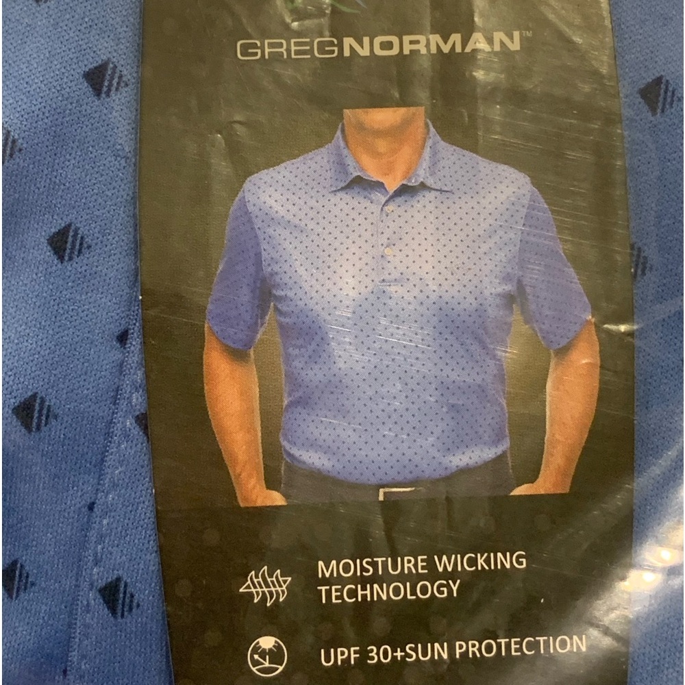 Mens New Greg Norman Medium Golf Polo